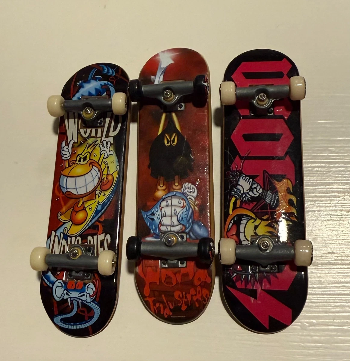Tech Deck Fire Foot セット World Industries Vintage Tech Deck