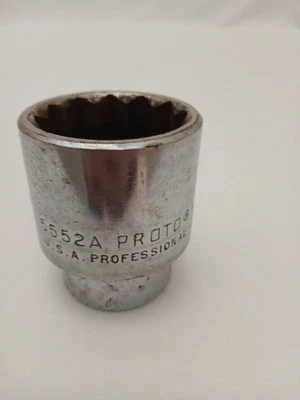 Proto Professional  3/4" Drive 1 5/8" Socket 5552A Made In USA Used - Image 1 of 4