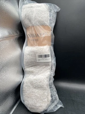 Jormatt 3 Pairs Women Fuzzy Premium Grip Socks Non Skid Thick Cozy Slipper 8-13 - Image 1 of 4