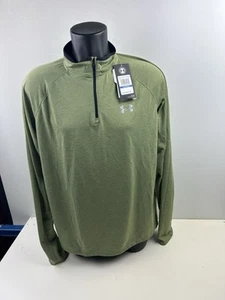 Under Armour Herren 1/4 Reißverschluss Pullover, grün, X-Large $ 55 - Bild 1 von 11