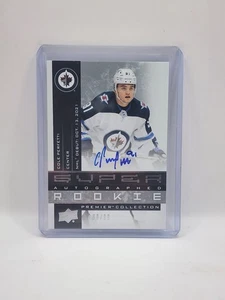 Cole Perfetti 2021-22 Upper Deck Premier Super Rookie Auto /99 - Bild 1 von 2