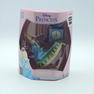 Enesco Disney Cinderella Uhr Turm Ornament Glas Slipper Neu im Kartonschaden - Bild 1 von 8