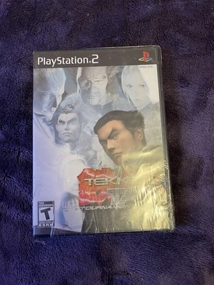 Tekken Tag Tournament (PS2, 2000) 1st Print Black Label Resealed Rare - Image 1 of 4