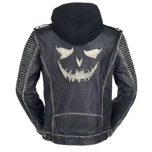 Suicide Squad New The Killing Jacket Joker Leather Jacket | Halloween Jacket | - Picture 1 of 6
