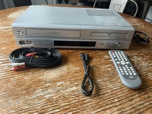DAEWOO DVD VCR Combo Player w/ Remote Control & A/V Cord DV-6T955B *Tested* - Picture 1 of 8