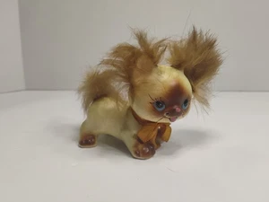 VTG Kitty Cat Ceramic Figurines Wild Hair Adorable Collectable Japan Enesco - Picture 1 of 6