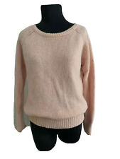 Bellatrix Small Angora Blend Sweater Pink Euc