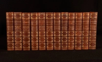 1882-99 12vols The Works of Nathaniel Hawthorne Twice Told Tales Wonder Book - Image 1 of 4