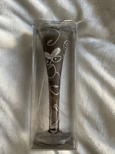 Kerzen: Tisch Deko Kerze Grau Silber Dekoration Glitzer Neu - Bild 1 von 6