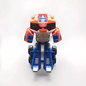 Playskool Heroes Transformers Rescue Bots OPTIMUS PRIME Figure 5" FREE POST - Picture 1 of 10