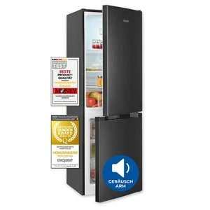 Exquisit Kühl-Gefrierkombination KGC5231-60-E-050C inoxlook-az | 157 Liter - Bild 1 von 9