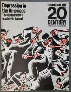 History Of the 20th Century Magazine 1969 Depression In The Americas Issue #47 - Picture 1 of 6