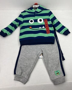 Conjunto de suéter de 4 piezas Monster para niños 9 meses - Imagen 1 de 16