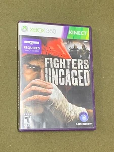 Microsoft xBox 360 Kinect Video Game Fighters Uncaged Rated T - Picture 1 of 3