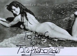 BRIGITTE BARDOT FRENCH ACTRESS SINGER  REPRINT SIGNED PHOTO SIZE 8"X11". #7 - Picture 1 of 1