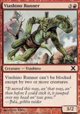 4x Viashino Runner MTG 10th Edition NM Magic Regular