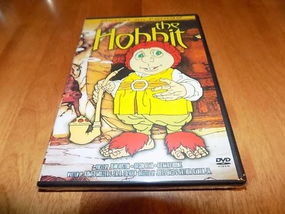 THE HOBBIT 1977 Animated Classic Bilbo Baggins Rankin & Bass Cartoon DVD NEW - Image 1 of 2