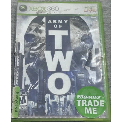 Army of Two Microsoft Xbox 360 DVD Video Games With Manual 2008 - Image 1 of 4