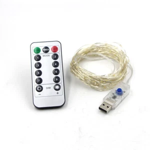 300 LED Curtain Fairy String Lights USB Twinkle Window Party Wedding with Remote - Picture 1 of 19
