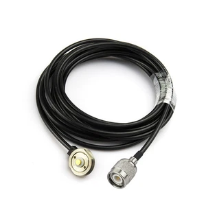 Vehicle ANTENNA NMO MOUNT 3/4" HOLE WITH 10FT RG58 3M CABLE TNC Male CONNECTOR - Picture 1 of 4