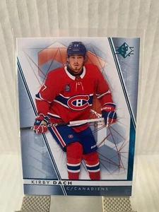 2022-23 Upper Deck SP Authentic Base Kirby Dach Blue #78 Montreal Canadiens - Picture 1 of 2