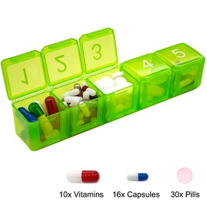 e-Pill 5 Compartment Daily Pill Organizer – Daily Medication Management - Picture 1 of 3
