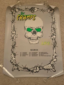 The Cramps Large Concert Poster Live in England KBD - Picture 1 of 2