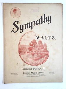 Sympathy Waltz by Raimund Pechotsch - 1916 - Scarce Australian Sheet Music - Picture 1 of 3