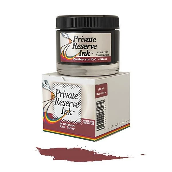 Botella de tinta para pluma estilográfica Private Reserve, 60 ml, rojo nacarado-plateado Foto 1 de 1