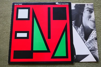 SPLIT ENZ – TRUE COLOURS Etched LP – Nr MINT A2/B1 UK 1980 CROWDED HOUSE - Image 1 of 2