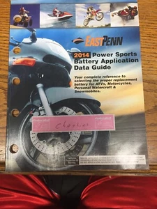 East Penn Battery Application Guide 2014  Manual Book Catalog - Picture 1 of 3