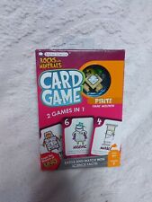 Basher Science Rocks & Minerals Card Game 2 In 1 Mattel NEW Open Box Complete 