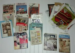 Lot of 14+ Vtg Craft Patterns Cribs to Curtains to Costumes McCall Simplicity - Picture 1 of 7