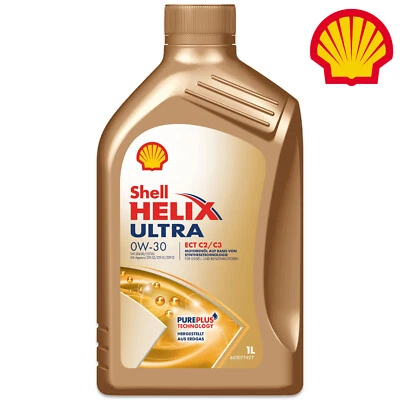 Shell Helix Ultra ECT C2/C3 0W-30 MB 229.52 VW 504.00 507.00 Motoren Motoröl 1L - Bild 1 von 2