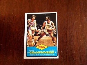 1973-74 Topps #68 NBA Championship (W.Frazier) (EXMT) - Picture 1 of 2
