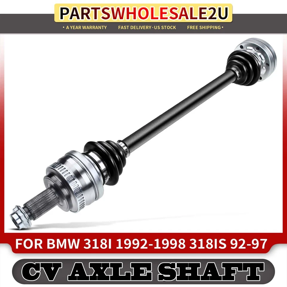 Conjunto de eje CV trasero izquierdo o derecho para BMW 318i 1992-1998 318is 1992-1997 tracción trasera Foto 1 de 4