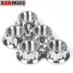 Aprilia RSV4 Tuono V4 RS660 Tuono 660 Tuareg 660 Titanium 12 Point Sprocket Nuts - Picture 1 of 3