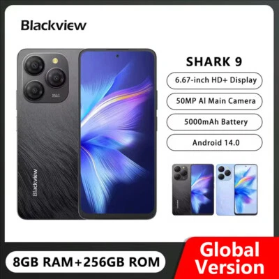 Blackview SHARK 9 5G Smartphone 24GB+256GB 6.67'' HD+ IPS 90Hz 50MP NFC 5000mAh - Image 1 of 4