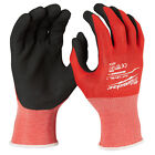 Milwaukee 48-22-8900B gants trempés en nitrile niveau coupe A1, écran tactile, S-XL