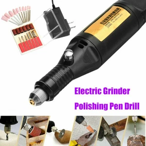 Mini Electric Grinder Engraving Pen Grinding Milling Rotary Drill Tool Polishing - Picture 1 of 8