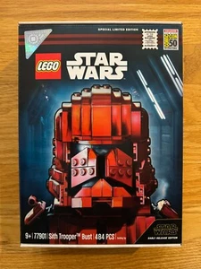 LEGO Star Wars SDCC 2019 Sith Trooper Bust 77901 #2722 of 3000, NEW Sealed - Picture 1 of 8