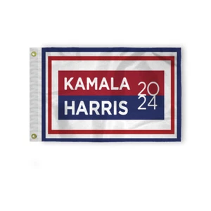 AGAS Kamala Harris 2024 Flagge - rot & blau rechteckig, verschiedene Größen - US-Wahl - Bild 1 von 37