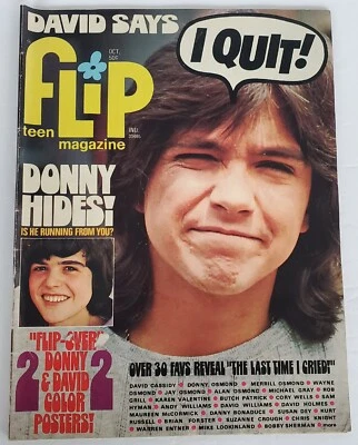 1972 Flip Teen Magazine Defect W/ Alice Cooper Gahan Wilson Schools Out Cartoon - Image 1 of 4