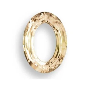 Piedra ovalada cósmica Swarovski 4137 15x11mm - cristal dorado sombra - Imagen 1 de 2