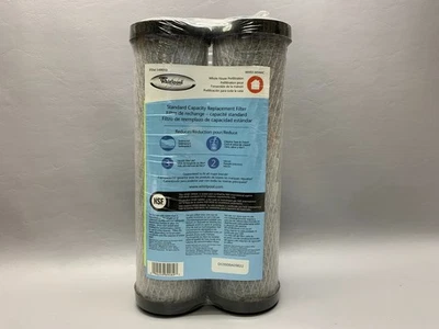 Whirlpool Standard Capacity Replacement Water Filter (2 Pack) 149010 WHEF-WHWC - Image 1 of 4