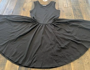 Dot Dot Smile size 8/10 girls black tank twirl dress New - Picture 1 of 4