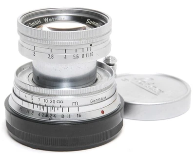 Leica M 2/5cm Summicron Thorium glass 97th M Summicron very early 921097 - Image 1 of 4