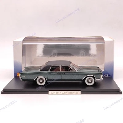 GLM Models 1/43 Lincoln Continental 1969 GLM43103102 Green Resin Car Collection - Image 1 of 4