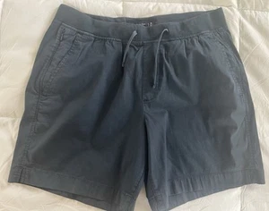 NWT Abercrombie Cotton Pull-On Short Blue Size M - Picture 1 of 9