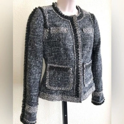 Tweed Crop Blazer - Image 1 of 4